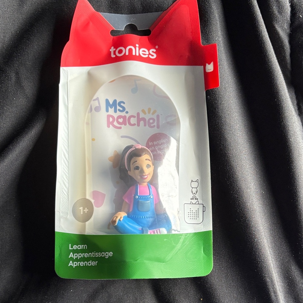 Tonies Ms. Rachel Learning Toy - Blue and Pink